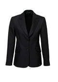 Cool Stretch Womens Longline Jacket - Black