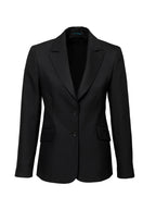 Cool Stretch Womens Longline Jacket - Black