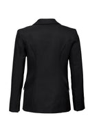 Cool Stretch Womens Longline Jacket - Black back