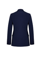 Siena Womens Longline Jacket - Marine back