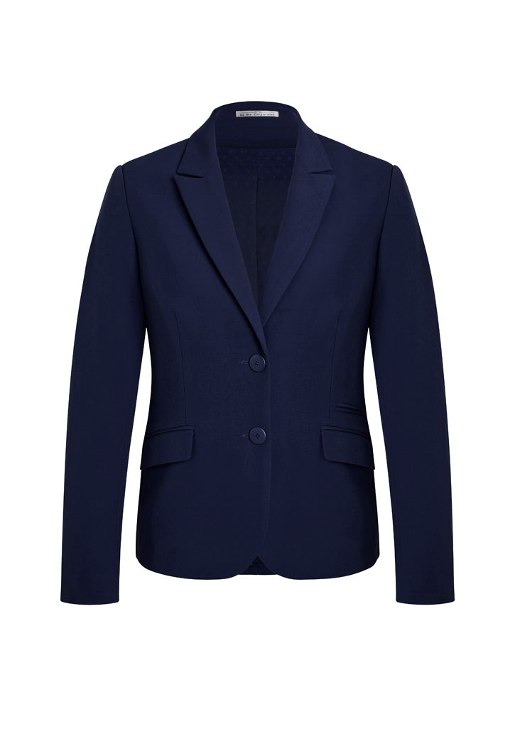 Siena Womens Mid Length Jacket - Marine back