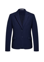 Siena Womens Mid Length Jacket - Marine back