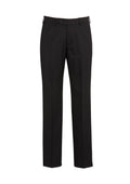 Cool Stretch Mens Flat Front Pant (Stout) - Black