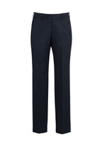 Cool Stretch Mens Flat Front Pant (Stout) - Navy back