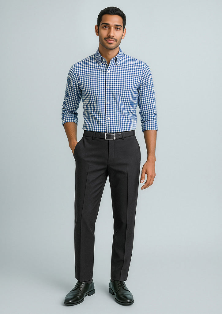 Cool Stretch Mens Slimline Pant - Black