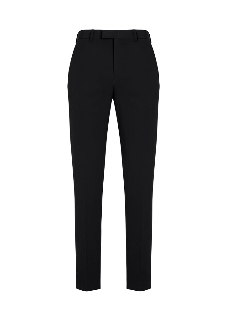 Siena Mens Slim Fit Flat Front Pant (Regular) - Black