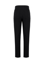 Siena Mens Slim Fit Flat Front Pant (Regular) - Black back