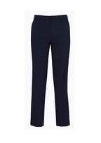 Comfort Wool Stretch Mens Slimline Pant - Navy back