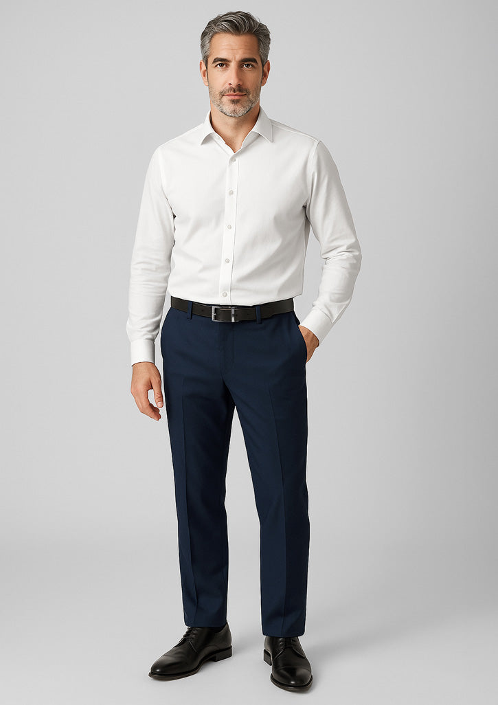 Comfort Wool Stretch Mens Adjustable Waist Pant
