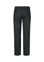 Comfort Wool Stretch Mens Adjustable Waist Pant - Charcoal back