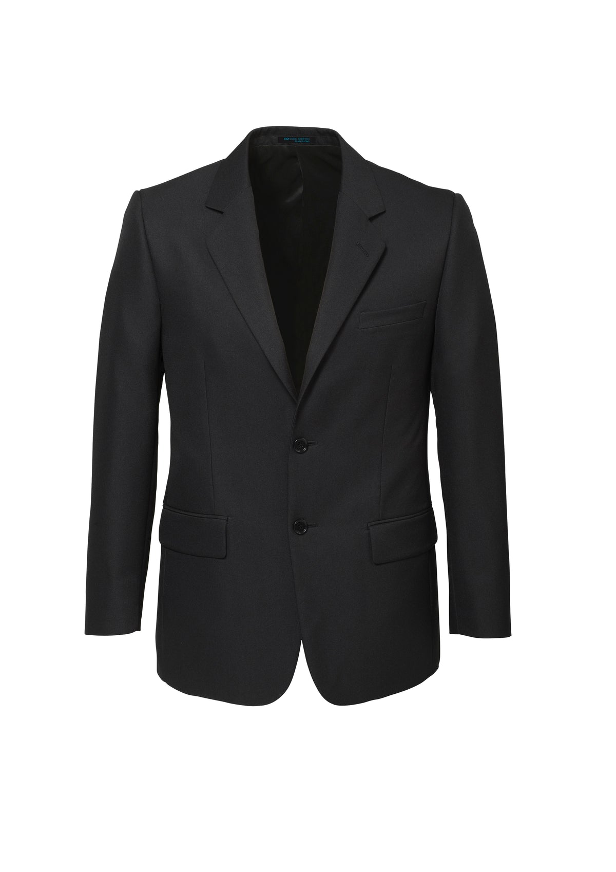 Cool Stretch Mens 2 Button Classic Jacket - Charcoal