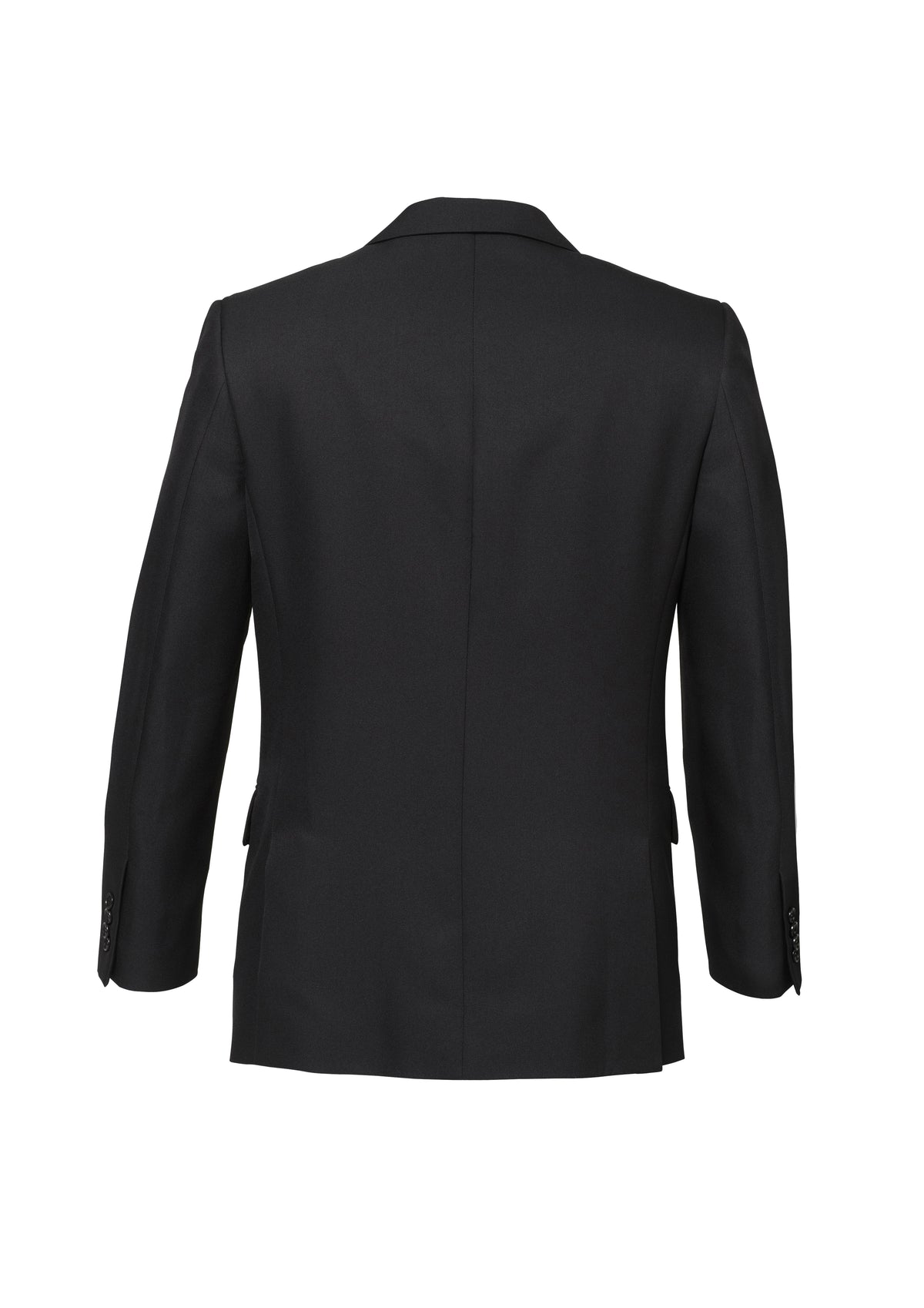 Cool Stretch Mens 2 Button Classic Jacket - Charcoal back