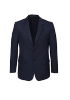 Cool Stretch Mens 2 Button Classic Jacket - Navy back