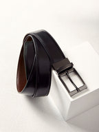 Leather Mens Reversible Belt