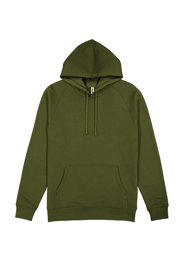 Basis Mens Hoodie - Army back