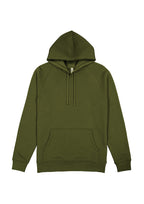 Basis Mens Hoodie - Army back