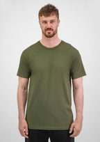 Basis Mens Short Sleeve Tee - Army