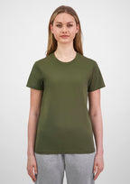 Basis Womens Short Sleeve Tee - Army