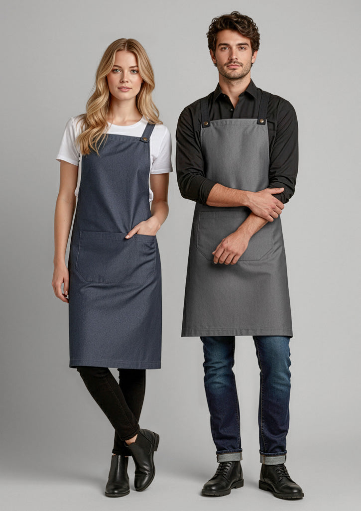 Urban Bib Apron - Slate