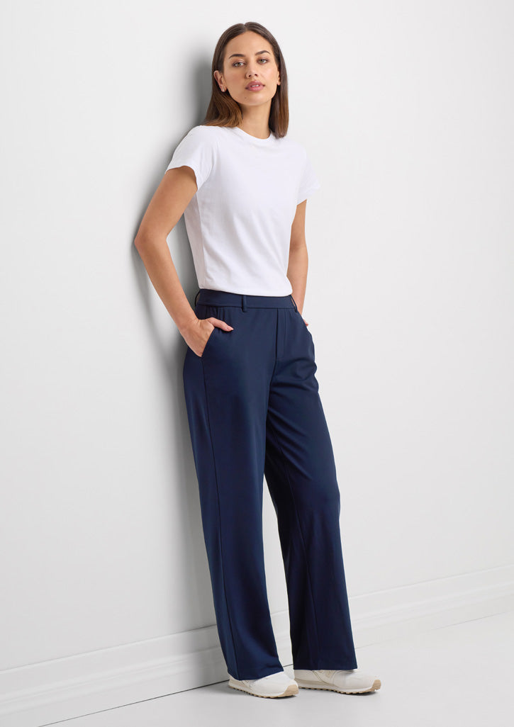 Womens Soft Stretch Pant - CAFEWEAR NZ - Navy / XXS