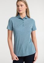 Womens Phoenix Short Sleeve Polo - Ocean Marle