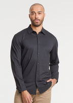 Mens Venture Long Sleeve Shirt - Black