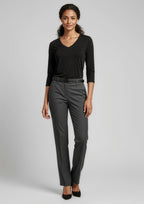 Womens Classic Pant - CAFEWEAR NZ - Charcoal Marle / 6