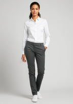 Womens Lawson Chino Pant - CAFEWEAR NZ - Grey / 6