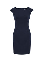 Womens Audrey Dress - CAFEWEAR NZ - Navy / 4