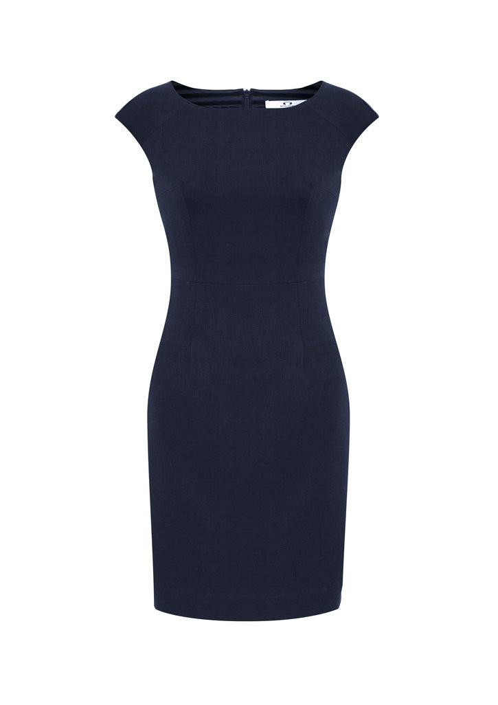 Womens Audrey Dress - CAFEWEAR NZ - Navy / 4