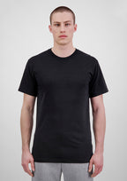 Basis Mens Short Sleeve Tee - Black