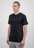 Basis Mens Short Sleeve Tee - Black back
