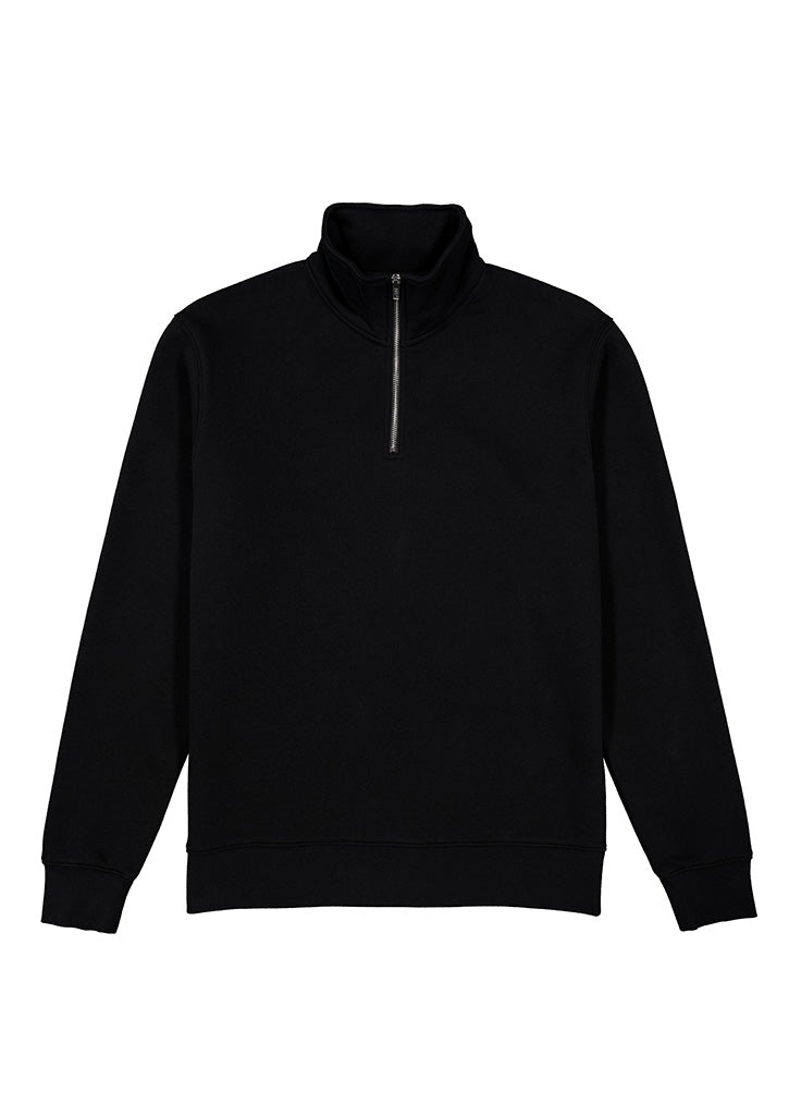 Everyday Mens 1/4 Zip - Black back