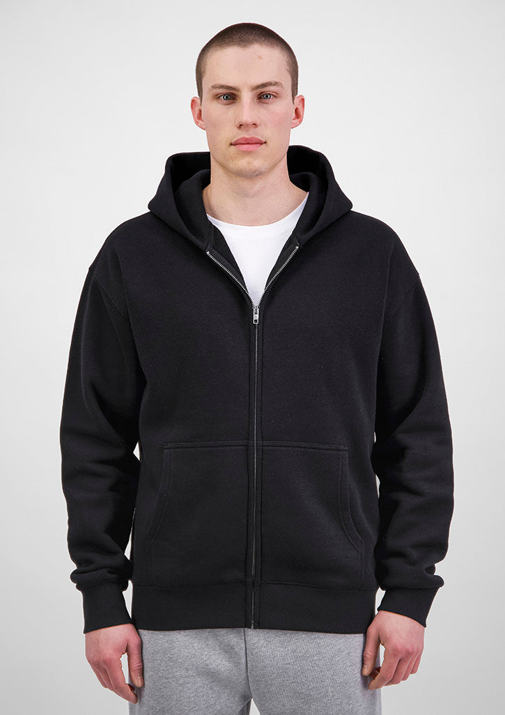 Everyday Mens Zip Hoodie - Black