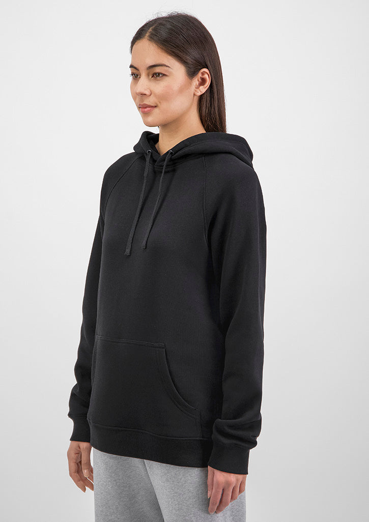 Basis Womens Hoodie - Black back