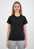Basis Womens Short Sleeve Tee - Black