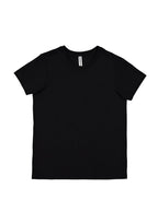 Basis Womens Short Sleeve Tee - Black back