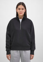 Everyday Womens 1/4 Zip - Black