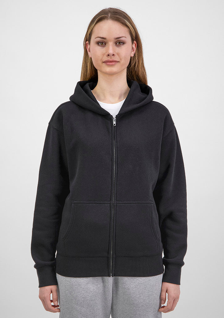 Everyday Womens Zip Hoodie - Black