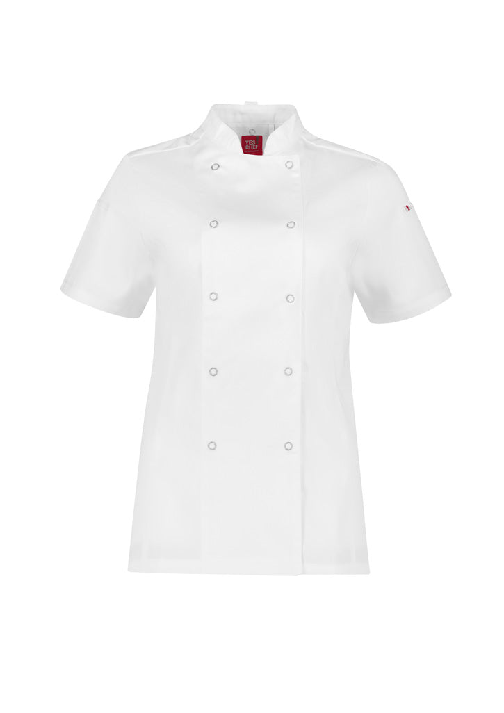 Womens Zest Short Sleeve Jacket - White