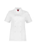 Womens Zest Short Sleeve Jacket - White