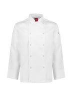 Mens Zest Long Sleeve Jacket - White
