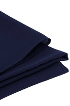 Hijab Womens - Navy back