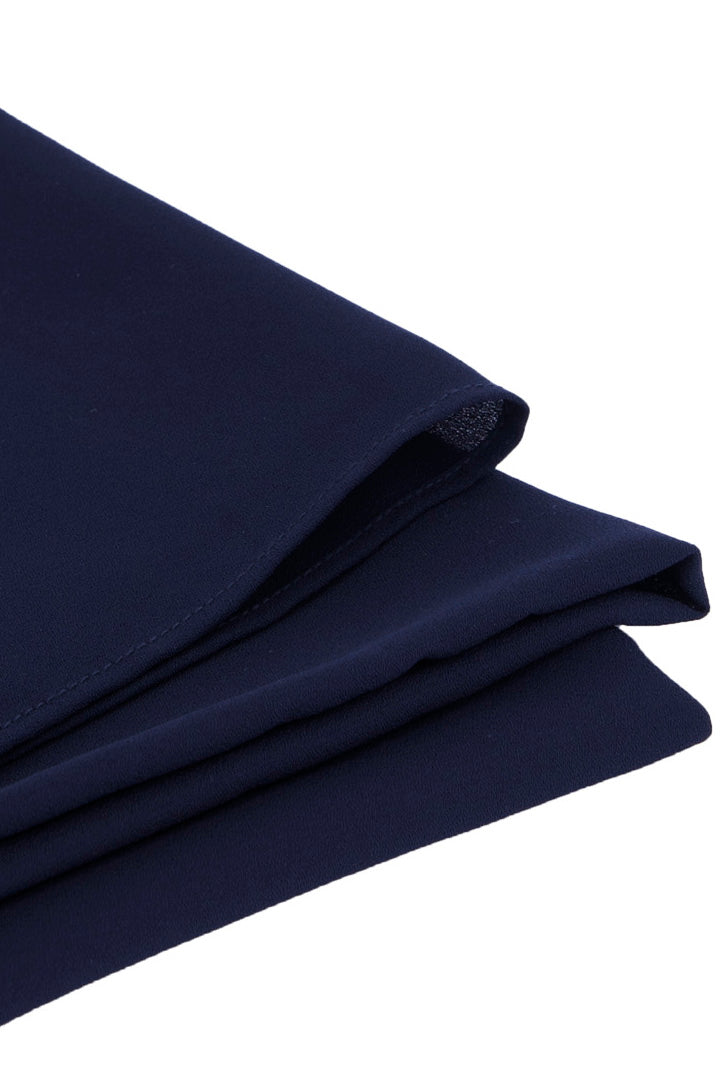 Hijab Womens - Navy back