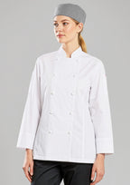 Womens Gusto Long Sleeve Chef Jacket