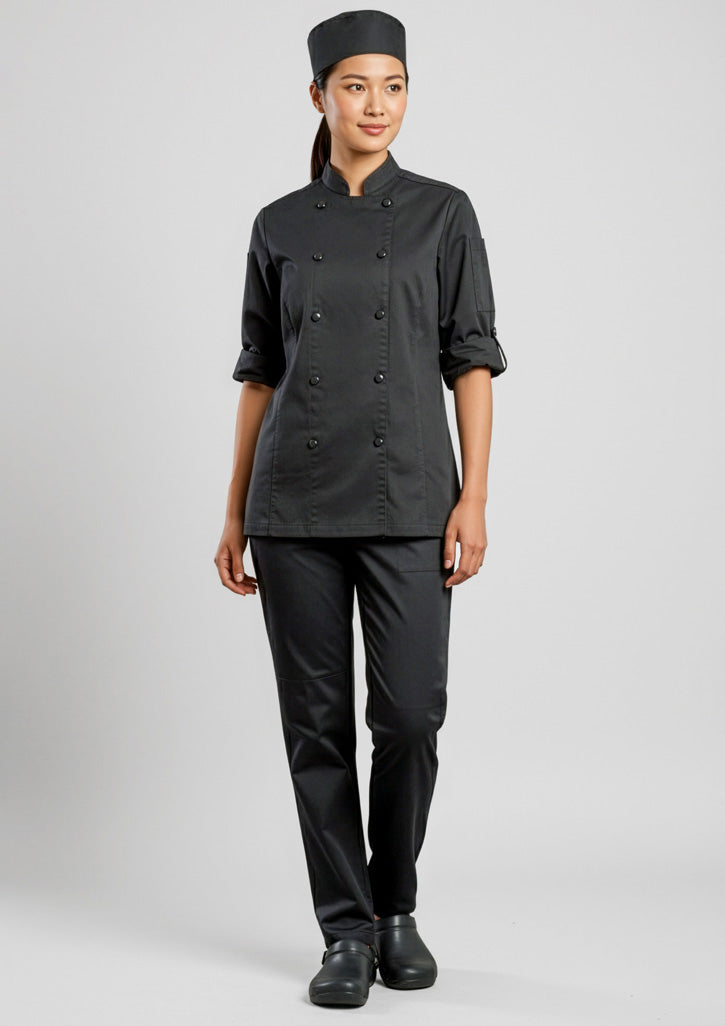Womens Saffron Chef Flex Pant - Black