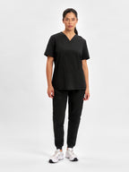 Pulse Womens Jogger Scrub Pant - Black