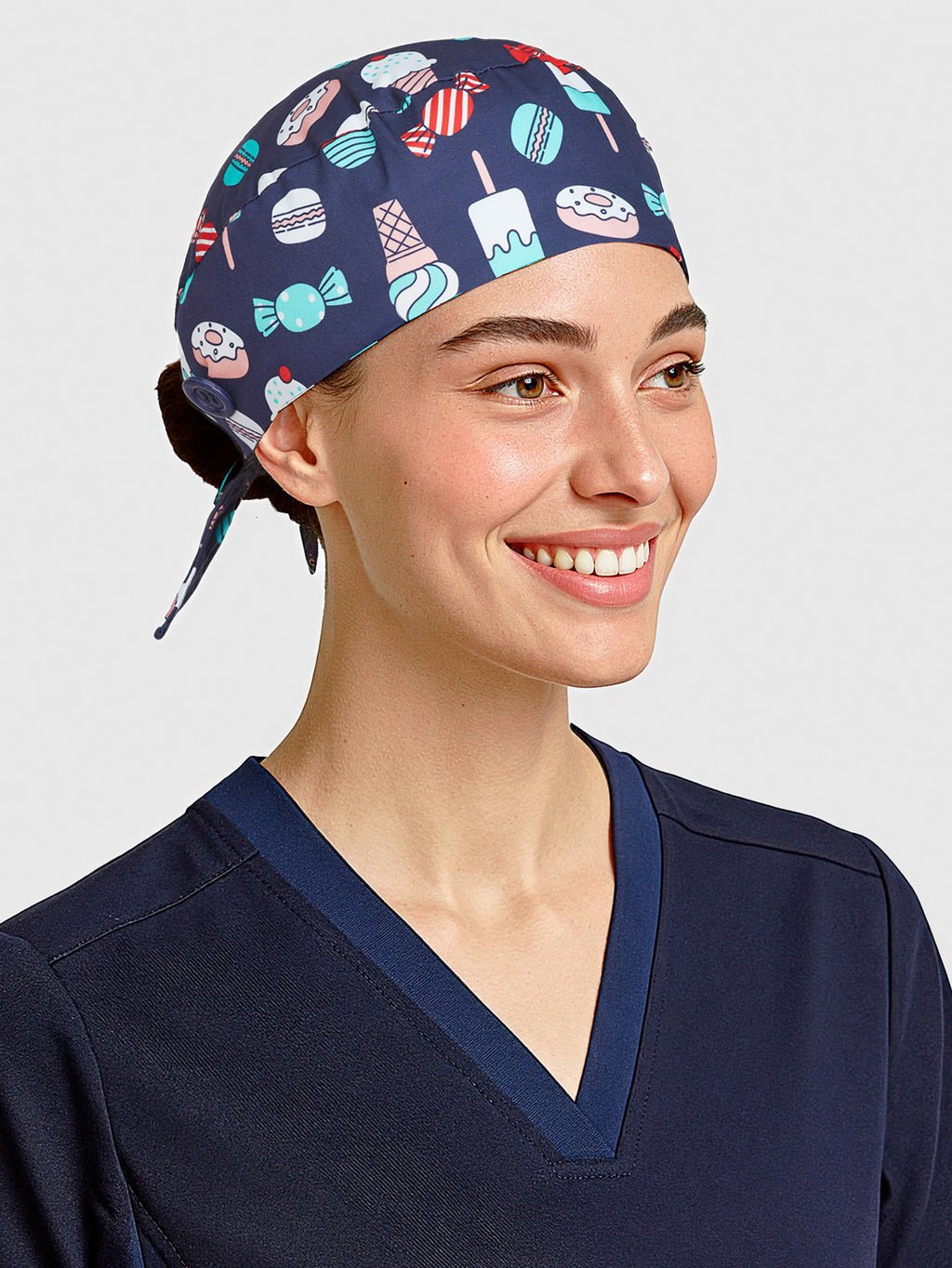 Printed Unisex Scrub Cap - Sugar Land