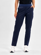 Riley Womens Straight Leg Scrub Pant - Midnight Navy back
