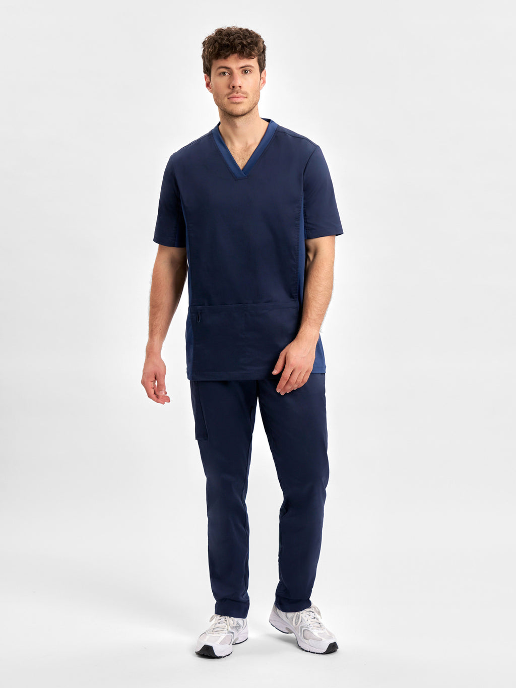 Riley Mens Straight Leg Scrub Pant - Midnight Navy